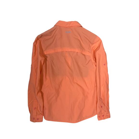 Columbia Shirt Womens XL Black PFG Snap Front Vented Beach Boat Fishing Hiking - Picture 5 of 7